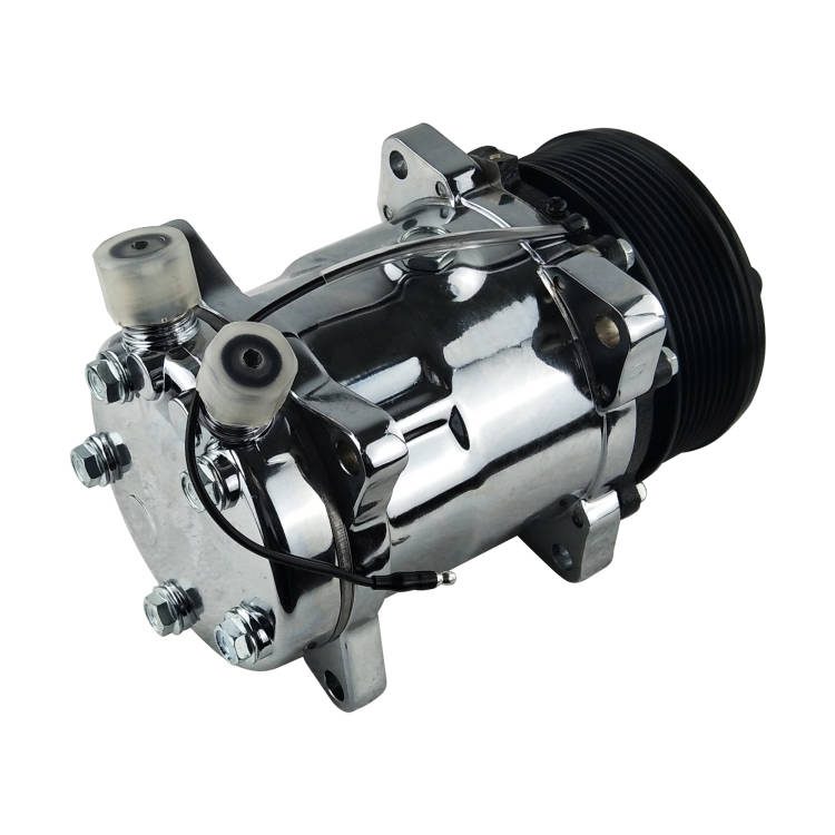 508 Auto AC Compressor Chrome