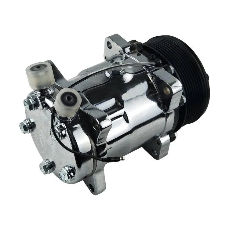 508 Auto AC Compressor Chrome