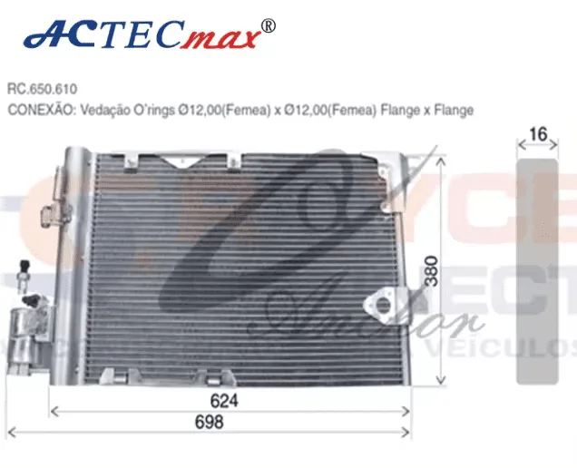 auto AC Condenser