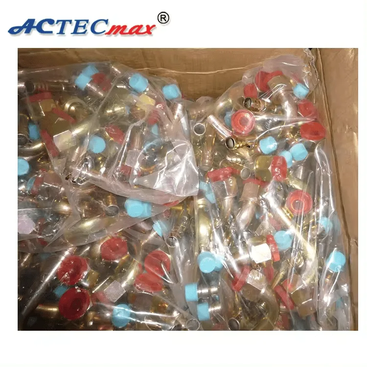 R134a yüksek ve düşük basınç valfli demir bağlantı