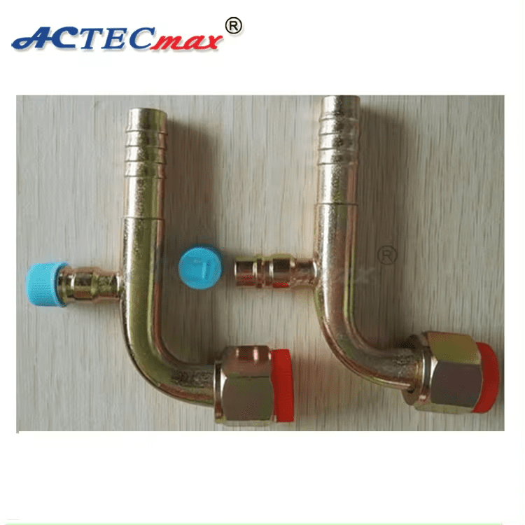 Iron joint with R134a high & low pressure valve