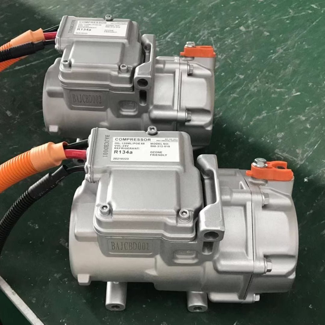 electric car ac compressor