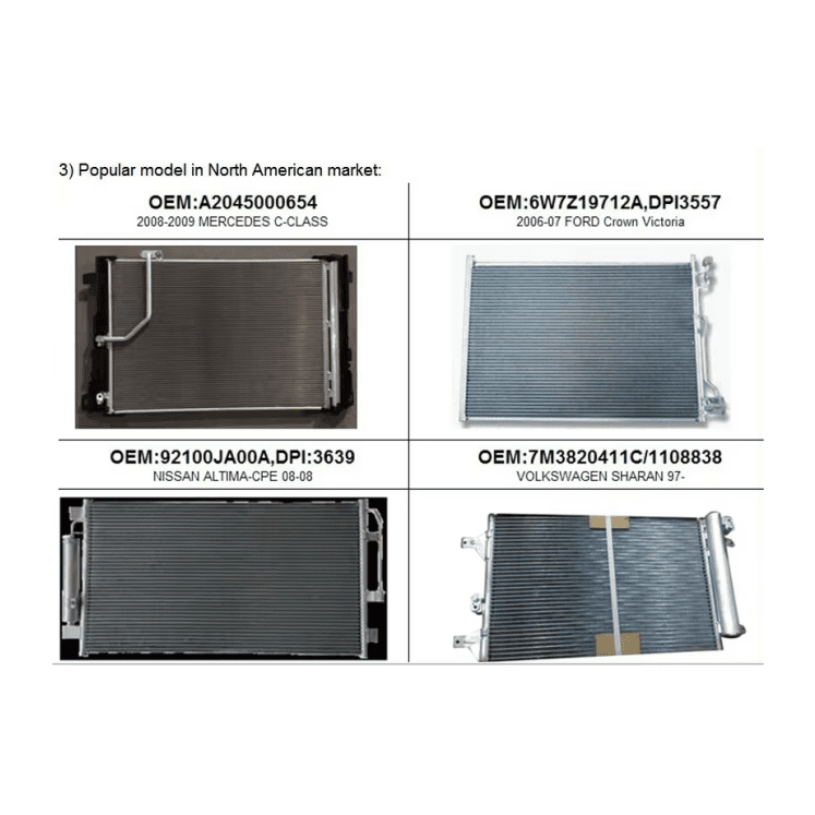 car ac condenser wholesale