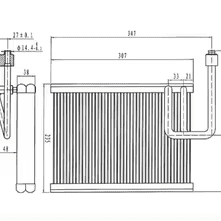 ac evaporator core