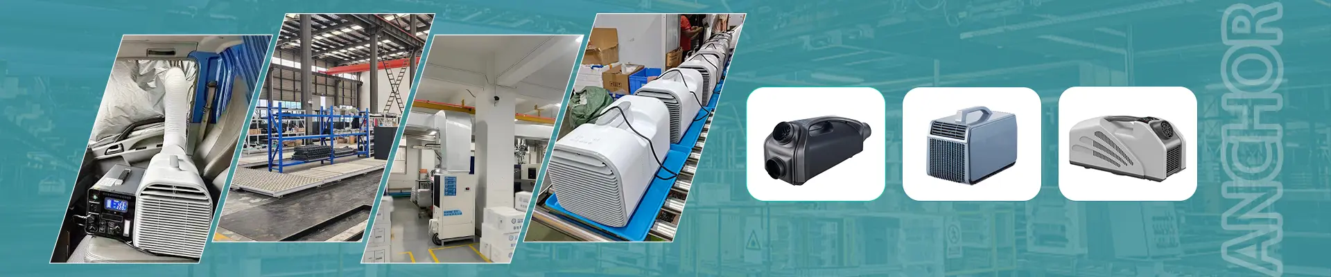 portable air conditioning background