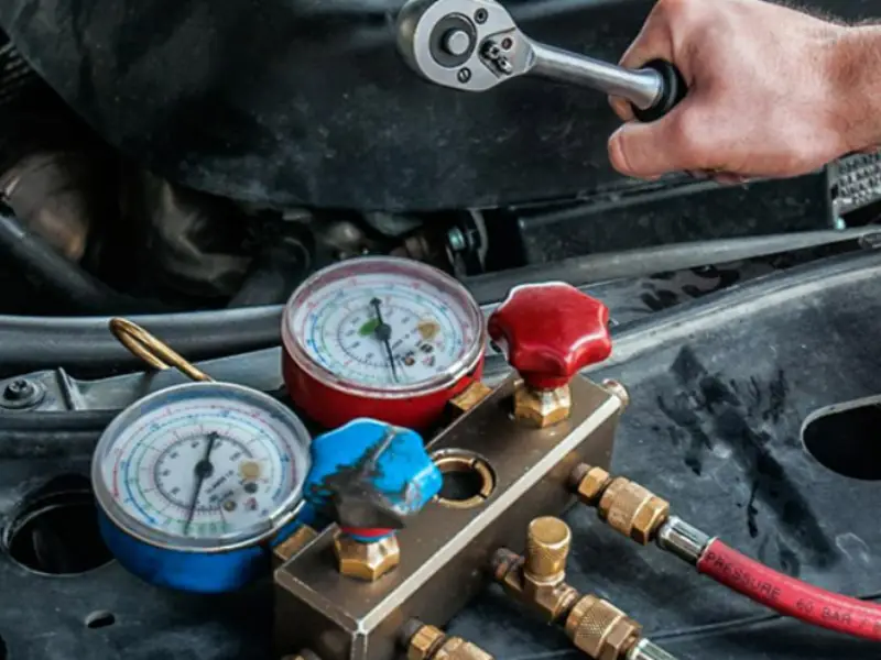 How to Drain Refrigerant from Car