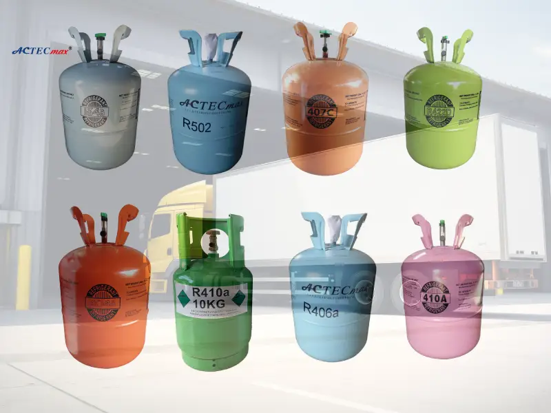 Car ac recharging kit-ACTECnax refrigerants