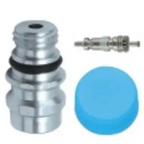 valve seat, valve core and dust cap