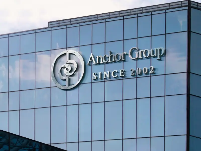 Picture showing the building of Anchor Group