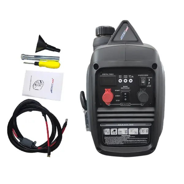 Picture showing ACTECmax Silent 24VDC Gasoline Powered Portable Generator AC.501.055/AC.501.055.06/