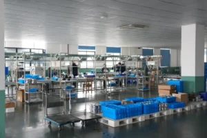 Picture showing the warehose of ACTECmax compressors