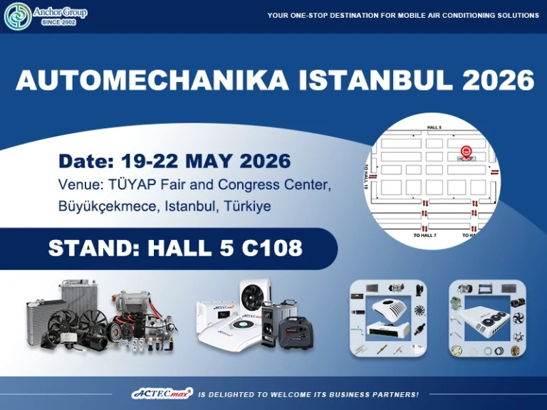 Picture is an invitation of Visit ACTECmax® at Automechanika Istanbul 2026