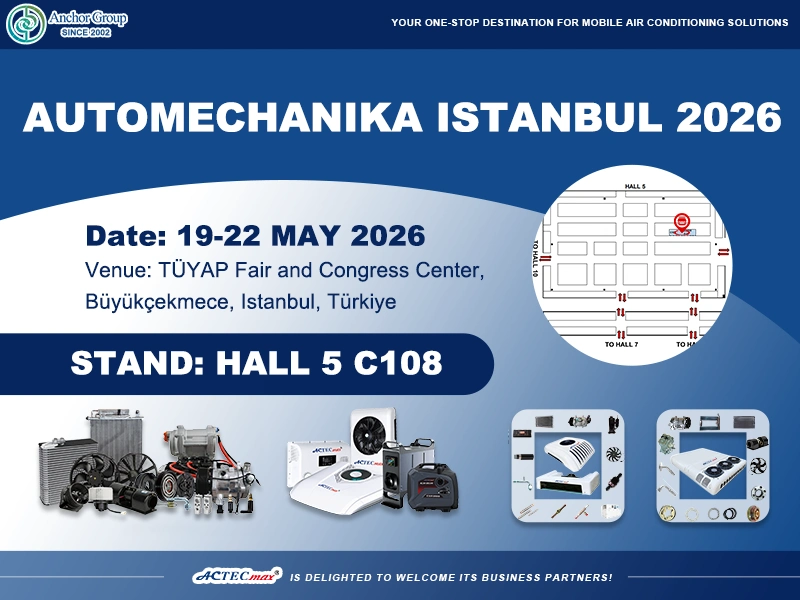 Picture is an invitation of Visit ACTECmax® at Automechanika Istanbul 2026