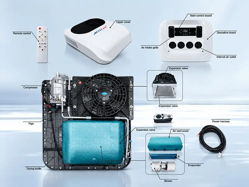 parts of parking air conditioner 1