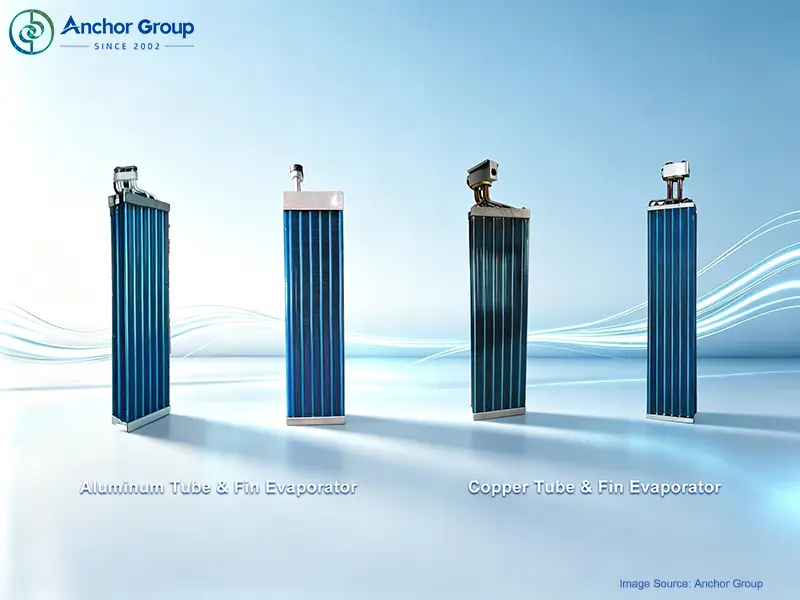 Tube-and-Fin Evaporator Coils