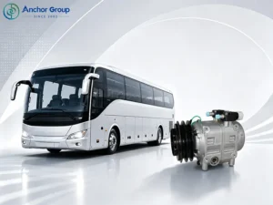 this picture shows an ACTEcmax beside a bus