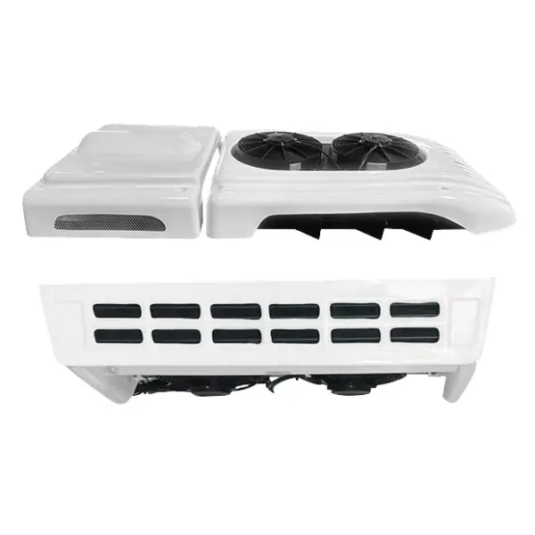 DC24V transport refrigeration unit for fuel vehicles with R404a refrigerant and 4600W cooling capacity