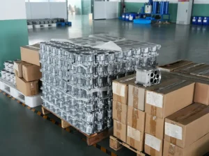 this shows the factory of the compressor 