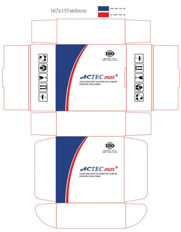 Display of ACTECmax package of AC clutch assembly