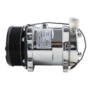 12v 5H14 508 Auto AC Compressor Atacado Cromado