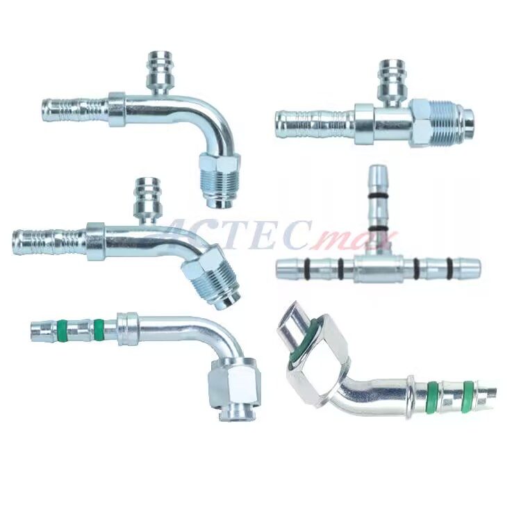 Conexões de mangueira de ar condicionado automotivo