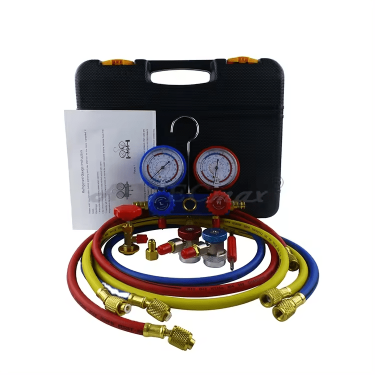 Air Conditioner Manifold Refrigerant Gauge