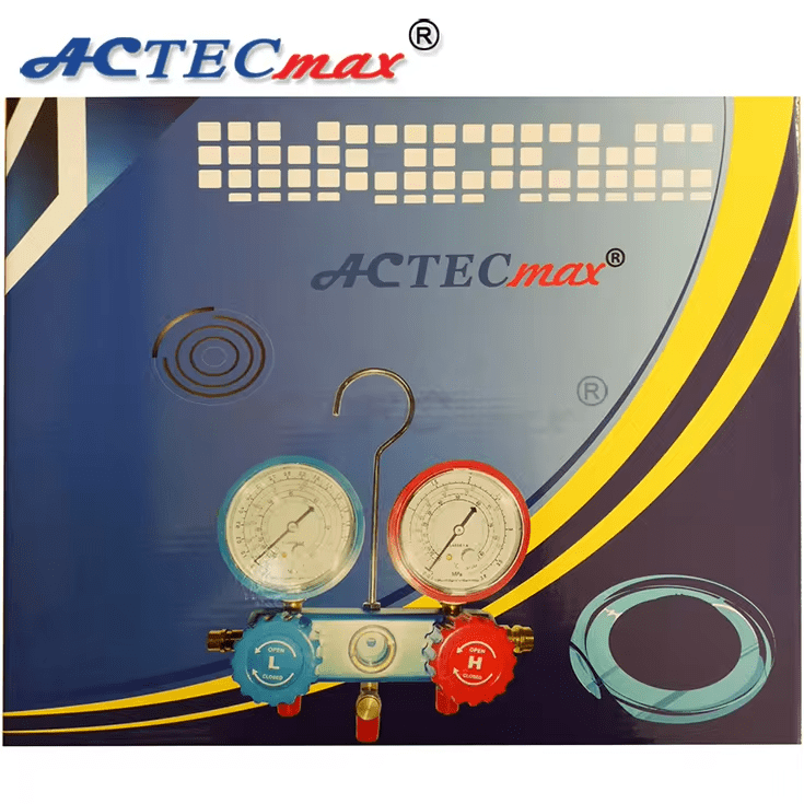 Air Conditioner Manifold Refrigerant Gauge