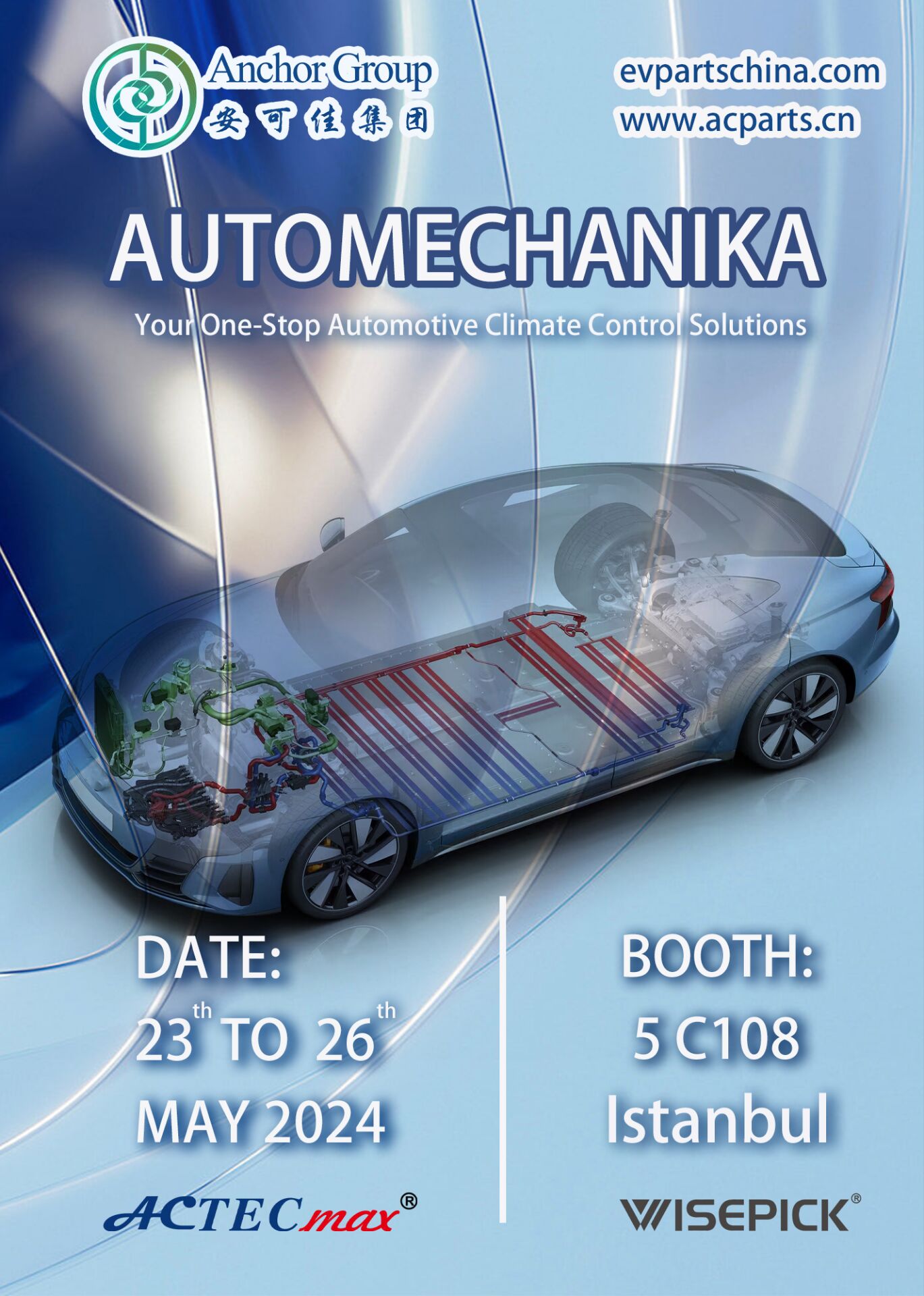 Grupo âncora da Automechanika Istambul 2024