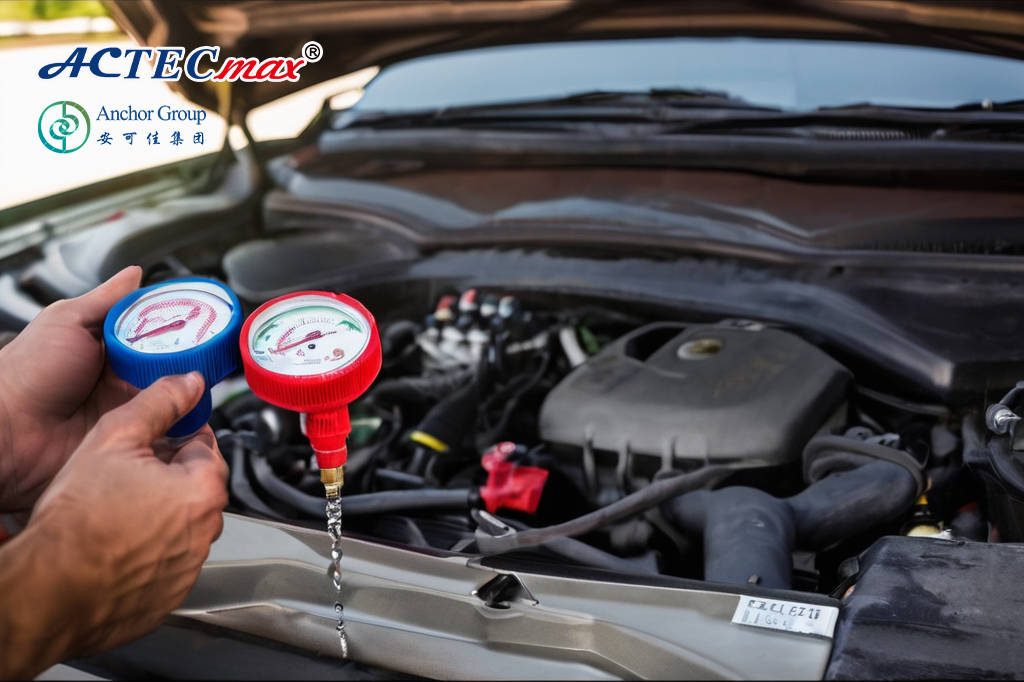 how to drain refrigerant from car