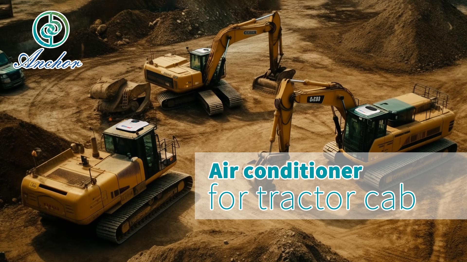 air conditioner for tractor cab