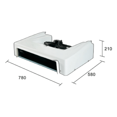 Kit de refrigeração para caminhões tipo split