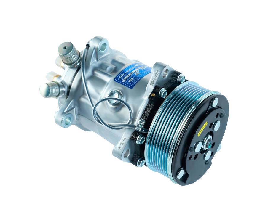 Compressor de ar condicionado para caminhões refrigerados/refrigerados